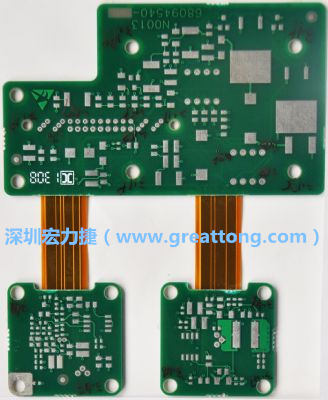 FPCB可作為多片功能載板的連接軟式板材。